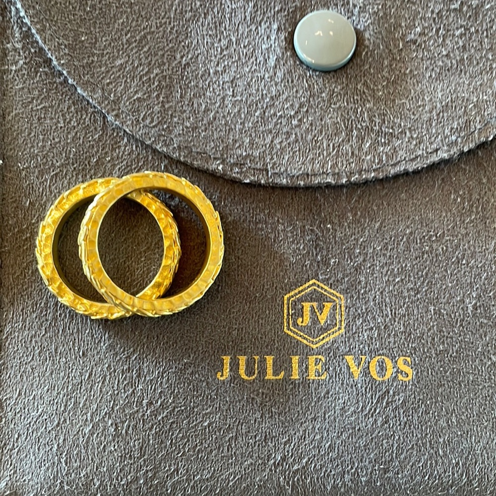 Julie Vos Gold Stacking rings